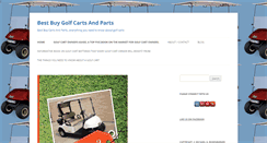Desktop Screenshot of bestbuycartsandparts.com